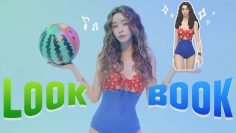 🐳심즈 속 캐릭터를 그대로 구현한 바캉스 여름 룩북🏝 | summer lookbook | vacance lookbook