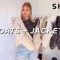 AFFORDABLE COATS & JACKETS | SHEIN Fall Try-On Haul 2021 *discount code*