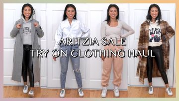 Another Winter Try On Clothing Haul // Aritzia, Revolve, Reformation, Mad Happy