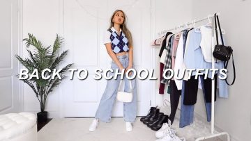 BACK TO SCHOOL CASUAL OUTFITS  📚| aesthetic fashion lookbook 2020
