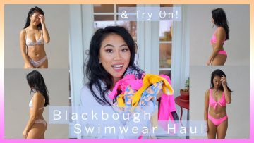 HONEST BLACKBOUGH SWIMSUIT TRY ON HAUL / REVIEW