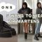 HOW TO STYLE DOCS | 5 Ways to Style Doc Martens Jadon Boots: Fall Outfits