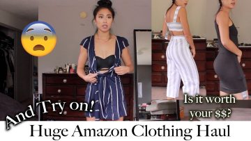 HUGE AMAZON HAUL & TRY ON | Christine Le