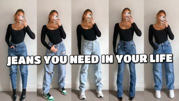 JEANS YOU NEED IN YOUR LIFE | TRY ON HAUL