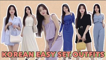 👗 Korean Easy Set Outfits 👗 | Seoulish Lookbook #3