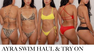 LUXURY SWIM TRY ON HAUL – Is it worth it? | AYRA SWIM REVIEW