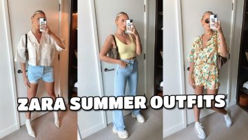 NEW IN ZARA STYLING HAUL | SUMMER OUTFITS