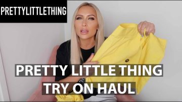 PRETTY LITTLE THING SUMMER TRY ON HAUL