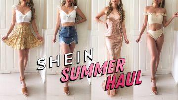 SHEIN Summer Try on Haul and Review