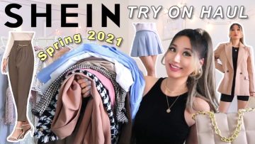 SHEIN TRY ON HAUL 💜 Spring + discount code