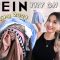 SHEIN TRY ON HAUL 💜 Spring + discount code