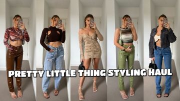 SPRING OUTFITS | PRETTY LITTLE THING STYLING HAUL