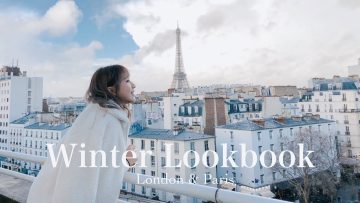 英國法國Winter LookBook! 冬季歐州旅遊穿搭♡法式優雅英倫格子復古風! BabyShadow