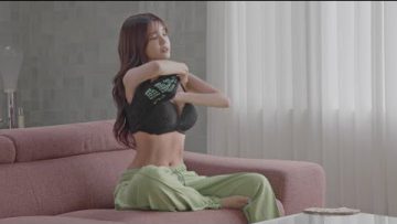 너무 편한 속옷을 입었더니…! 😘💚 ( lingerie lookbook | underwear | 고화질 | 유진모델 | 누디몰 )