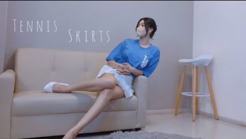 (4K) 테니스 스커트 룩북 XS사이즈 | tennis skirt lookbook size xs