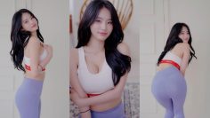 4K 세로 룩북 눈앞에서 극락보내는 레깅스 갈아입는 룩북 LOOKBOOK 직캠 윤서린