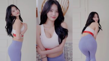 4K 세로 룩북 눈앞에서 극락보내는 레깅스 갈아입는 룩북 LOOKBOOK 직캠 윤서린