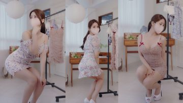 (4K 세로룩북) 눈앞에서 갈아입는 여름휴가 데이트룩 후방주의 여친룩 룩북 LOOKBOOK 모델 장미 직캠