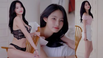 4K 세로 룩북 눈앞에서 극락보내는 언더웨어 투피스 컬러 룩북 LOOKBOOK 직캠  윤서린