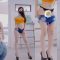 4K 세로룩북 | 설현 뺨치는 레전드 애플힙 청바지 속옷 룩북 Jeans LOOKBOOK | 레이싱 모델 장미 직캠