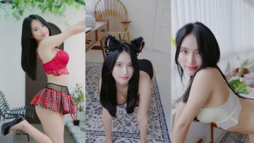 4K 세로초근접 한 번 보면 아쉬운 윤서린 하이라이트 란제리  언더웨어 룩북 촬영회 직캠❤ Lookbook fashion show  underwear outfit