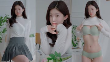 (4K 세로룩북) 후방주의 룩북💛 대학생 데이트룩 코디 언더웨어 룩북 직캠 skirts underwear Lookbook