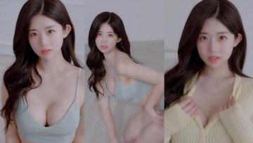 (4K 세로/초근접) 한 번 보면 아쉬운 서윤 화이트 란제리 / 언더웨어 룩북 촬영회 직캠❤ Lookbook fashion show / underwear outfit