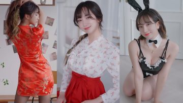 [4K 세로룩북] 액기스만 모은 코스튬 하이라이트💛 룩북 직캠 onepiece Lookbook  꽃송 언더웨어 룩북 Underwear LOOKBOOK 룩북 직캠