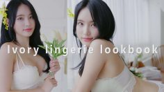 [4K 세로] 눈앞에서 극락보내는 청순 란제리 룩북 underwear LOOKBOOK 직캠 / 윤서린