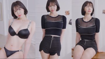 (4K 세로룩북) 레전드 골반 넓은 마음🤍 여친룩 시스루 언더웨어 룩북 직캠 레전드 몸매 underwear Lookbook 모델 룩북 Lingerie Try On 결kyul 룩북