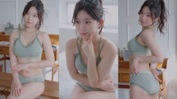 (4K 세로룩북) 후방주의 룩북💛 초근접 고화질 여친룩 데이트룩 코디 언더웨어 룩북 직캠 대학생 룩북 여대생룩 skirts underwear Lookbook