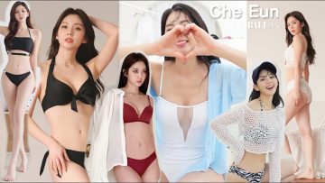 [직캠] ❤ 채은 모델의 비키니, 언더웨어 룩북 촬영현장 모음집 lovely bikini outfit❤