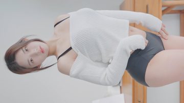 (4K 세로룩북) 낮져밤이 여자 룩북💕 속옷 여친룩 데이트룩 언더웨어 룩북 직캠❤ onepiece, minidress, skirts underwear Lookbook