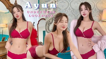 [4K직캠] ❤미스맥심 이아윤 모델의 언더웨어 룩북 촬영현장 lovely underwear outfit❤