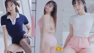 (4K 고화질) Ai 실사 룩북 💛 여친룩 데이트룩 하이라이트 underwear Lookbook 란제리 룩북 직캠