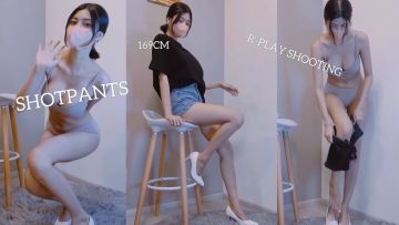 (4K) 핫팬츠 하이힐 빠르게 ㄱㄱ | Hot-pants lookbook