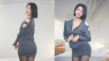 [4K] 눈앞에서 갈아입는 섹시 데이트 원피스 룩북 💋 Sexy date dress look book that you change in front of your eyes