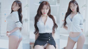 [4K 세로룩북] 치마속 집중 란제리 직캠 underwear Lookbook 스타킹 언더웨어 룩북 여친룩 Ai룩북 이벤트룩 룩북 ルックブック